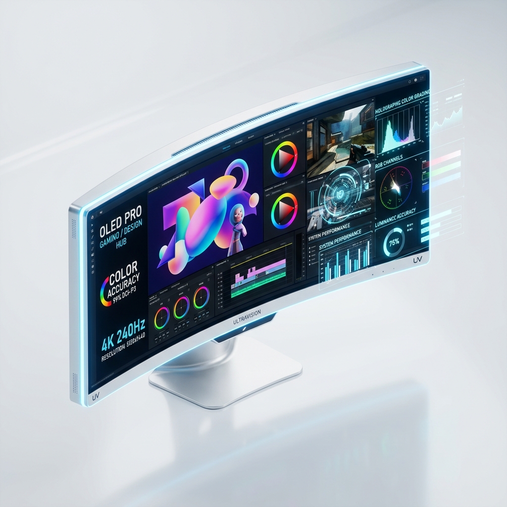 Màn Hình 4K OLED 3D