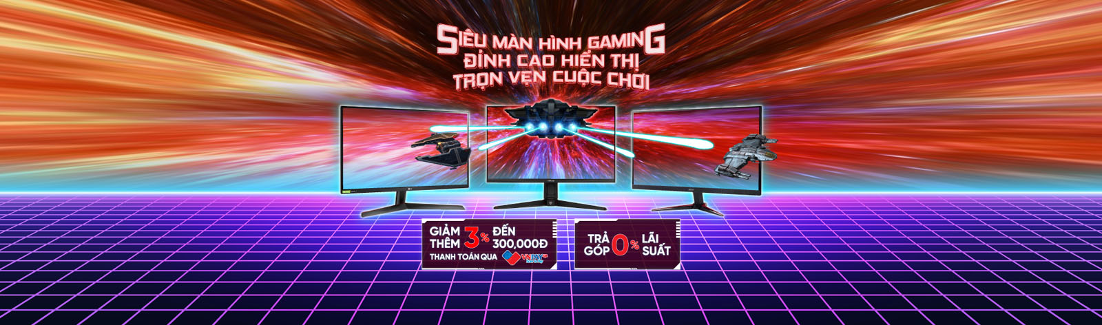 Siêu màn gaming đỉnh cao hiển thị, trọn vẹn cuộc chơi